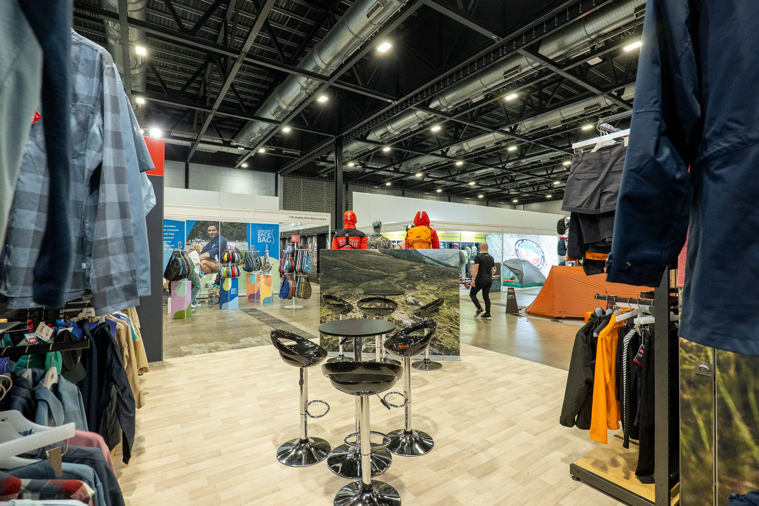Helly Hansen Clothing Display