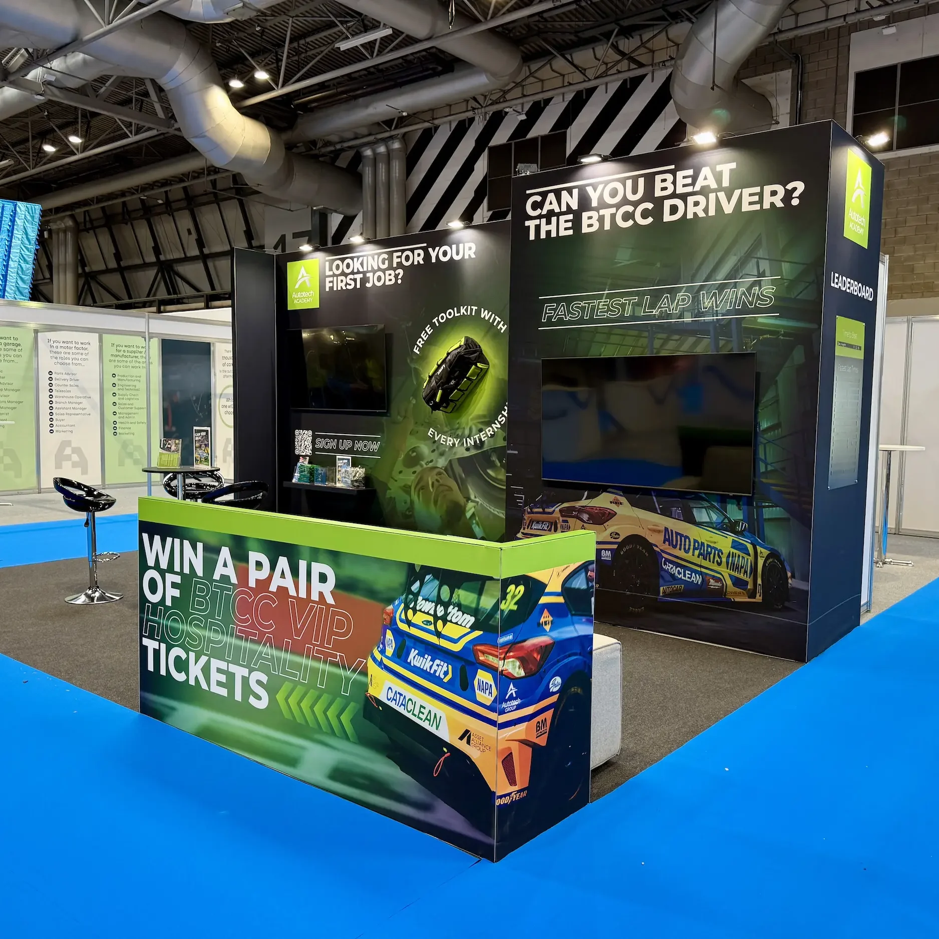 Exhibition stand design by Uncontainable at Automechanika 2025